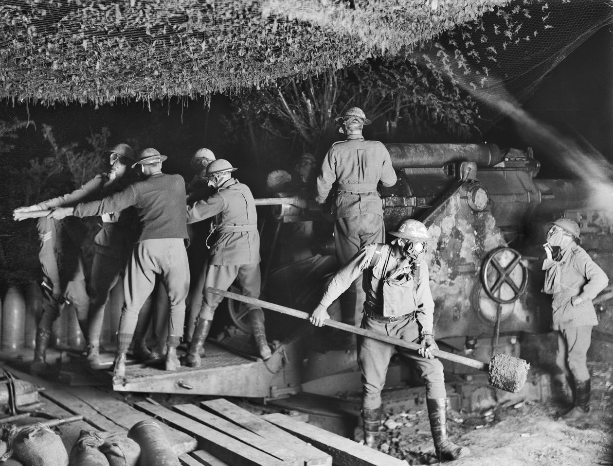 La 2e batterie de siège australienne (55e batterie d
