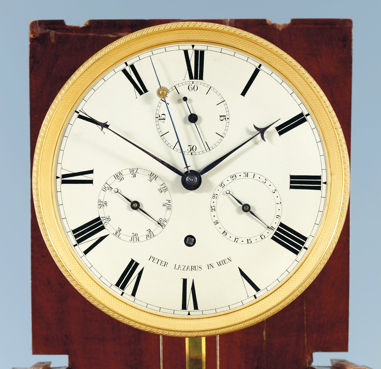 Horloge de sol à équation du temps et calendrier complet - Austrian School