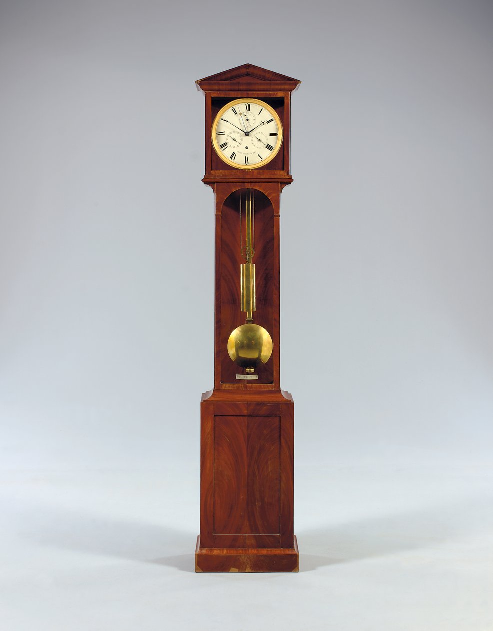 Une horloge de sol mensuelle avec équation du temps et calendrier complet, 1806 - Austrian School