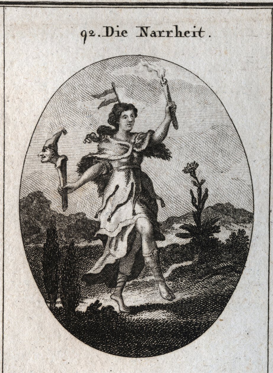 Allégorie de la folie. Le manteau en peau d