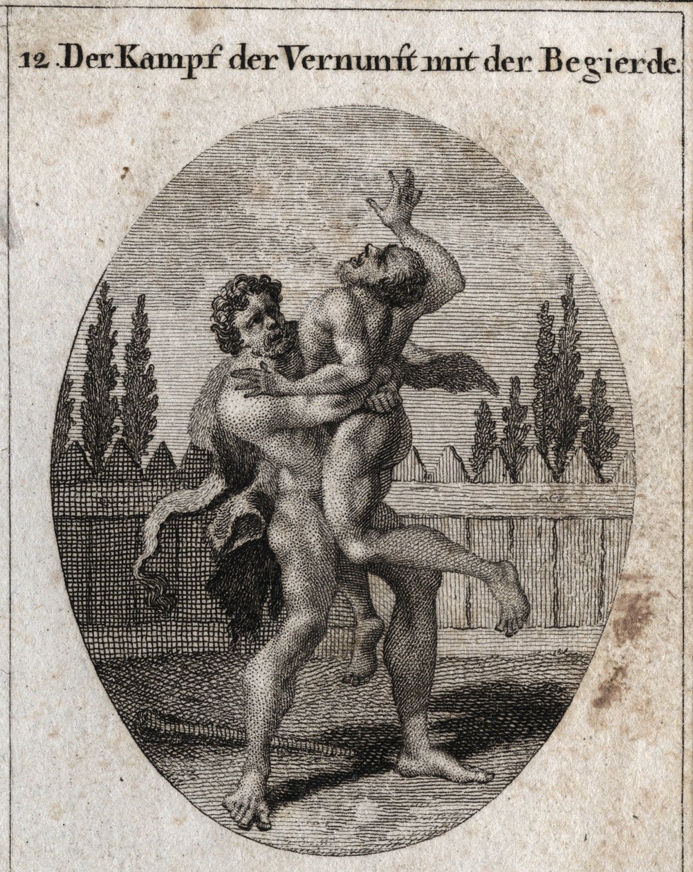 Allégorie du combat de la raison et de l