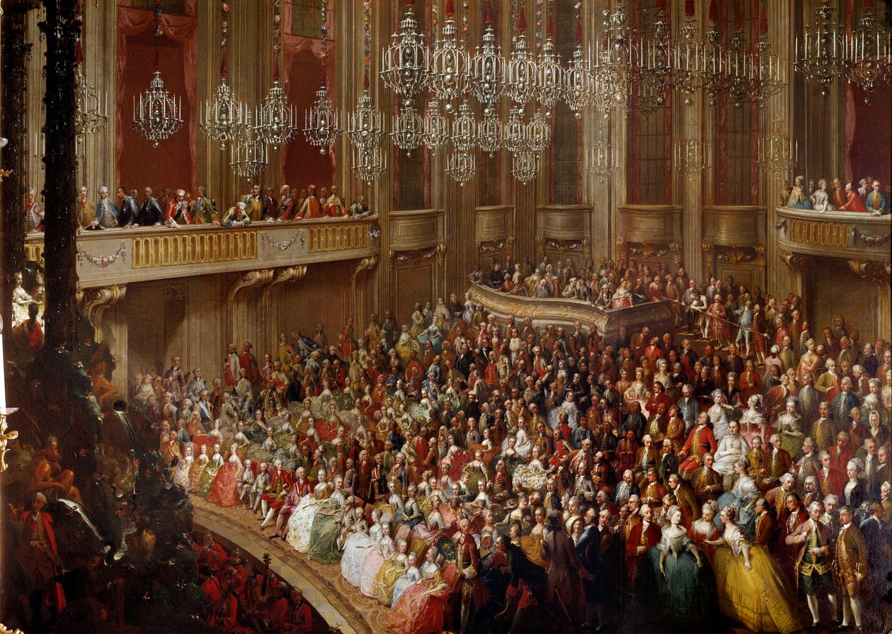 Concert à Vienne en présence de la famille impériale - Austrian School