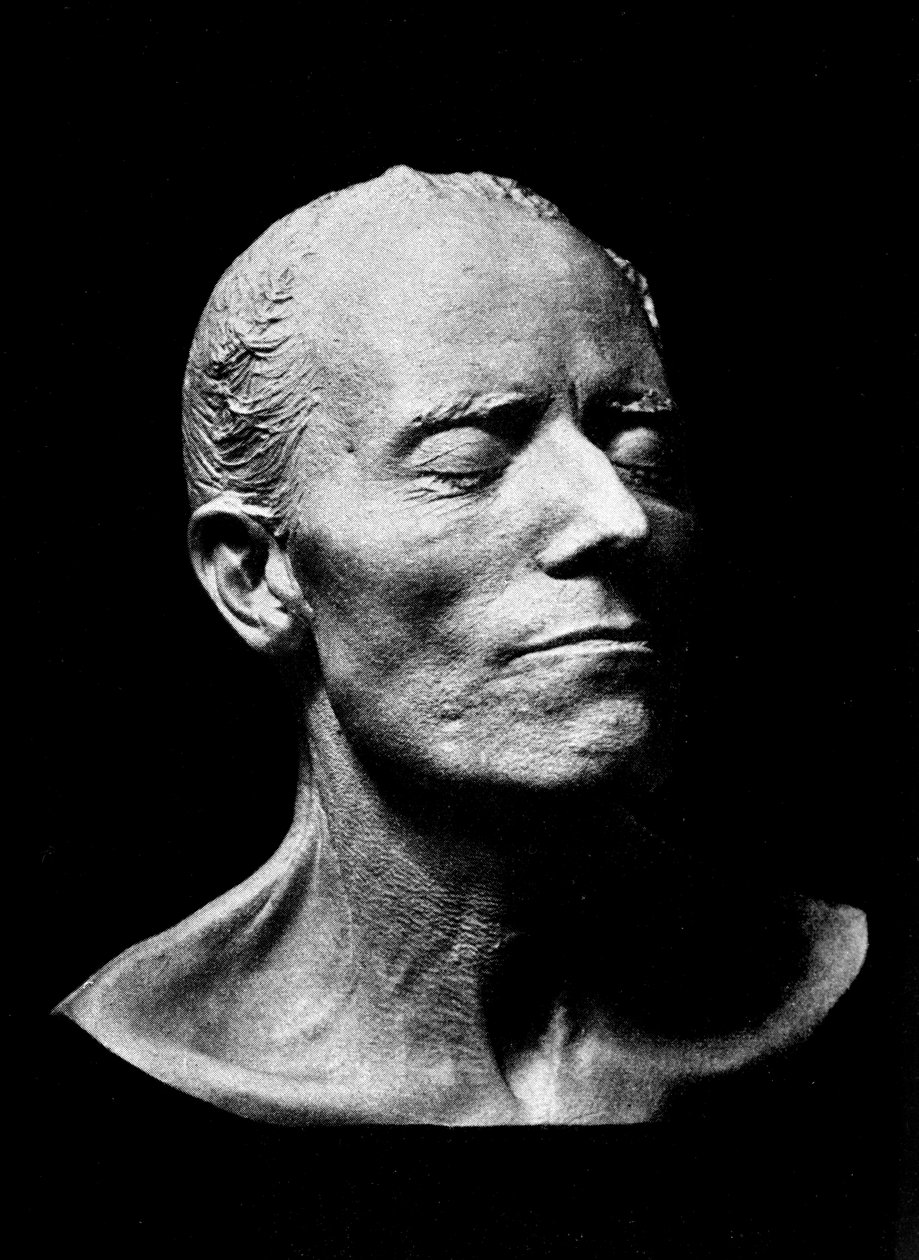 Masque mortuaire de Gustav Mahler, 1911 - Austrian School