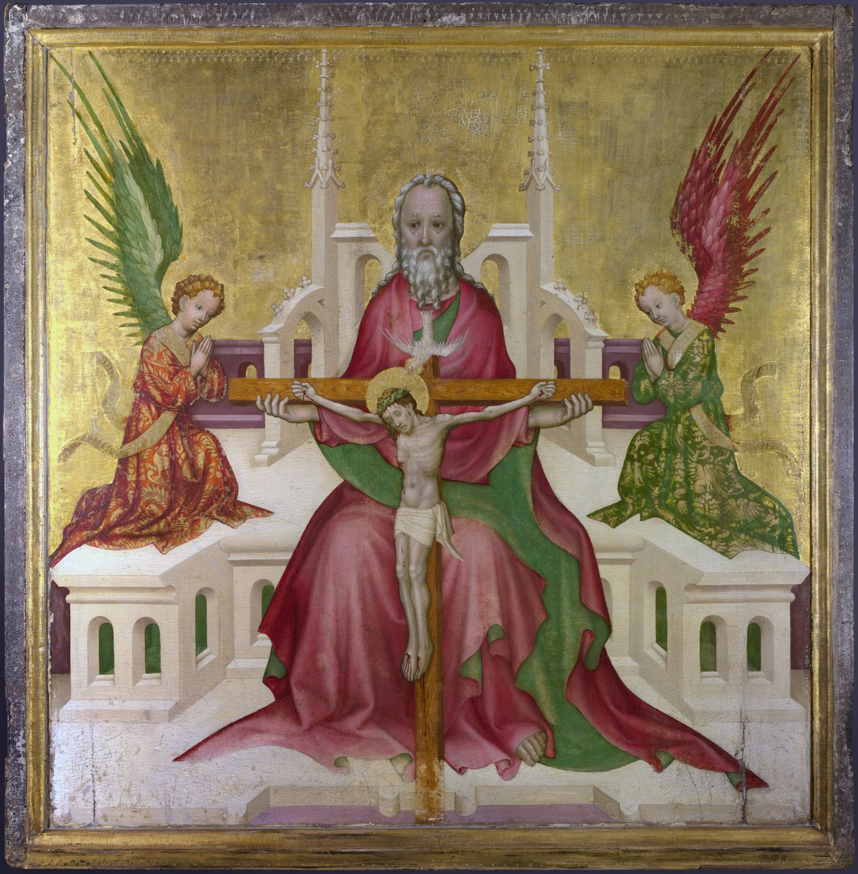 La sainte Trinité et le Christ crucifié - Austrian School