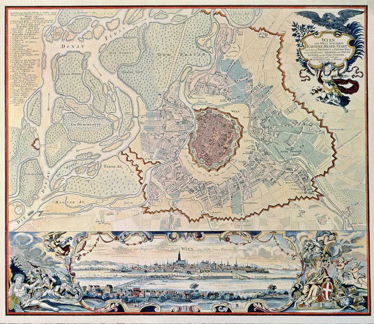 Plan de la ville de Vienne, d