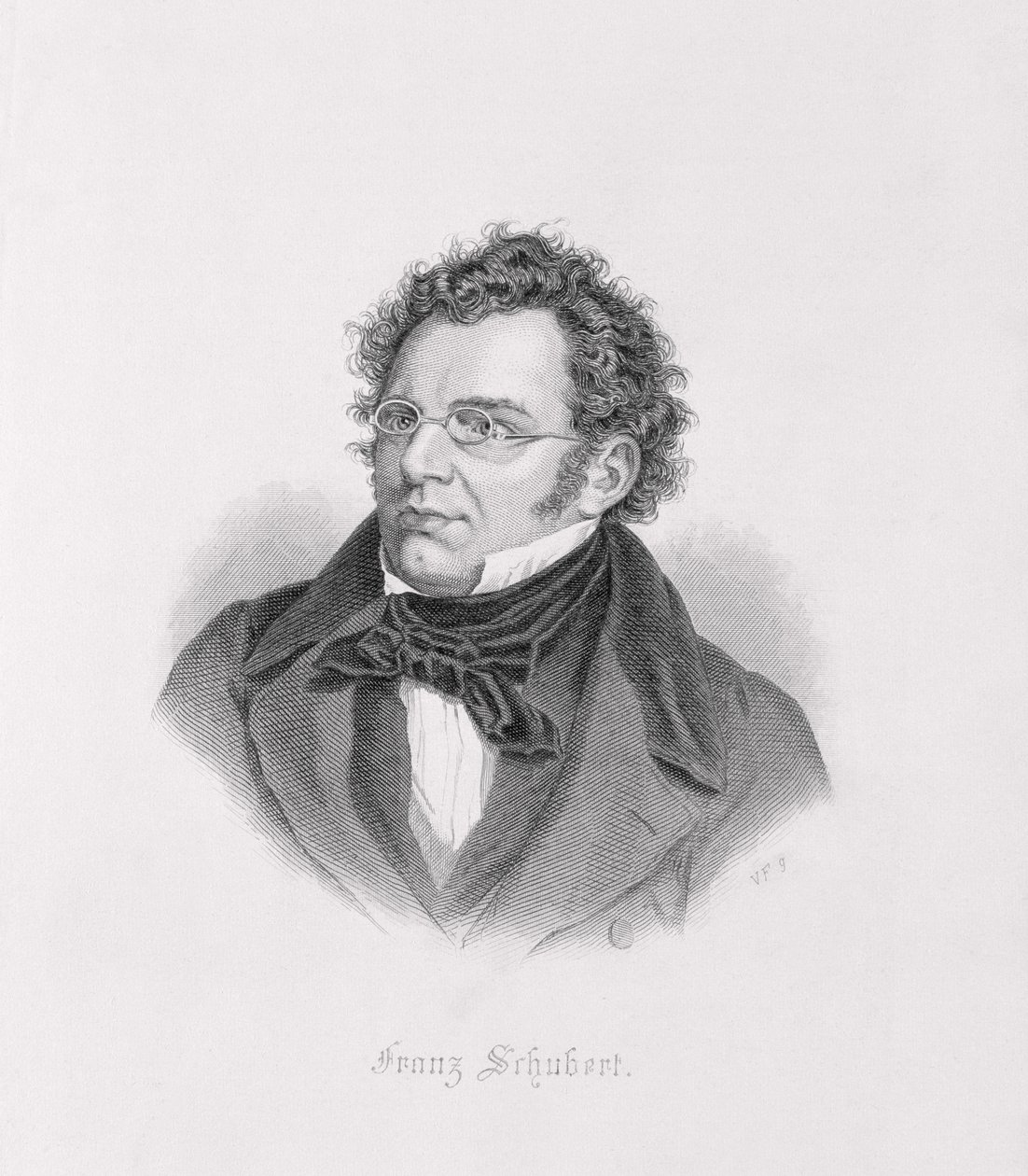 Portrait de Franz Schubert (1768-1827) - Austrian School