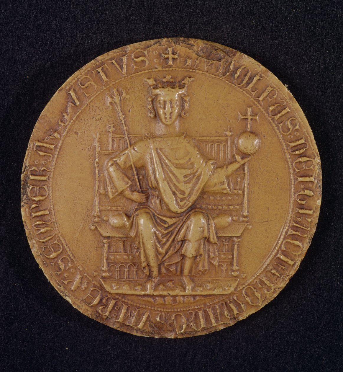 Sceau de Rodolphe Ier (1218-91) de Habsbourg, 1289 - Austrian School