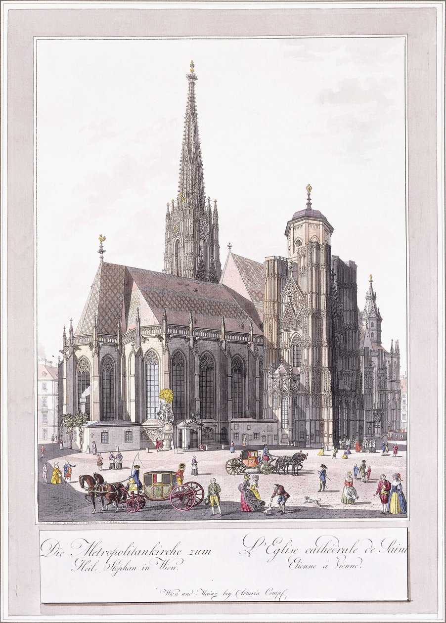 Cathédrale Saint-Étienne à Vienne - Austrian School