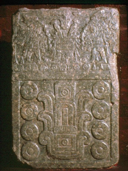Plaque de comptage de Tenochtitlan, Temple Mayor - Aztec