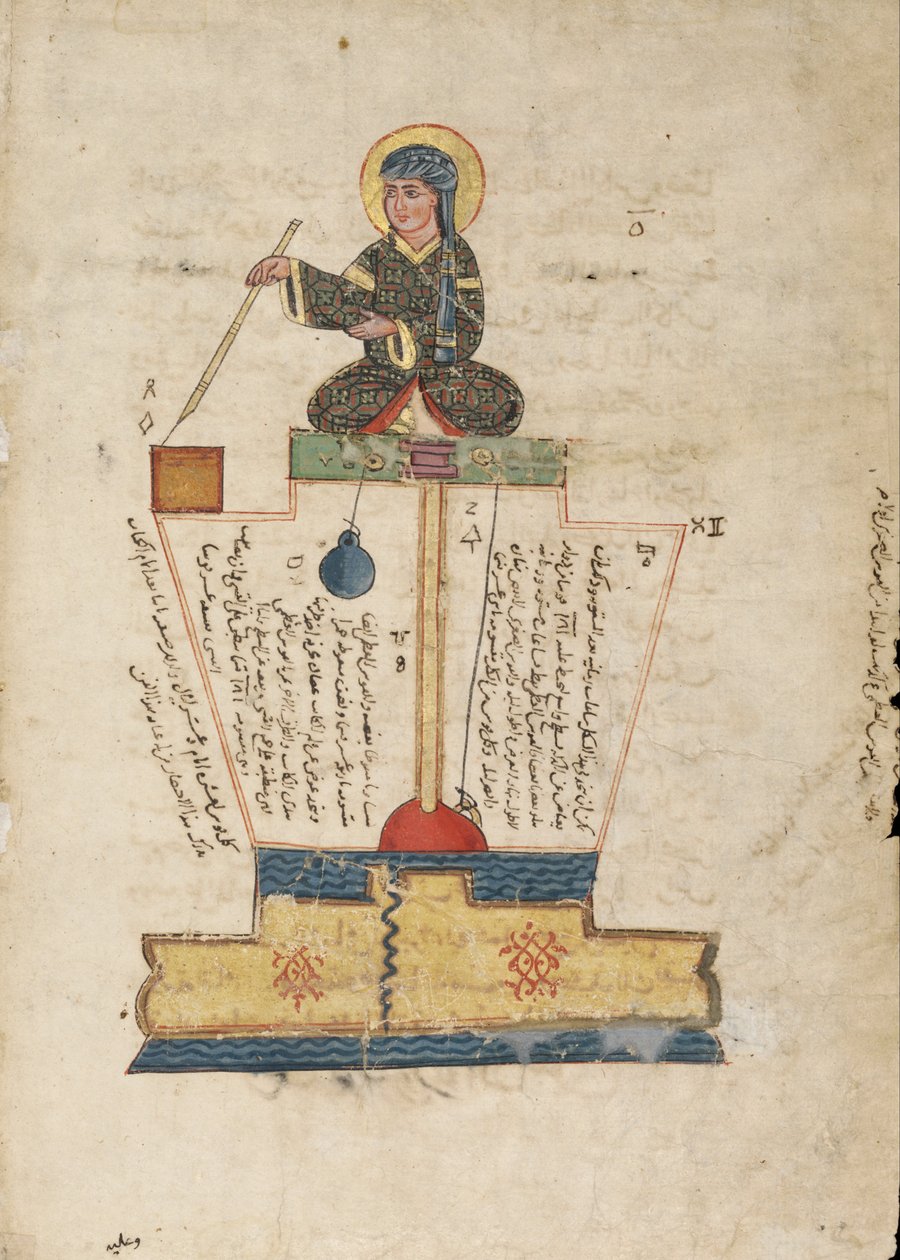 Manuscrit des Automates - Badi al Zaman ibn al Razzaz al Jazari