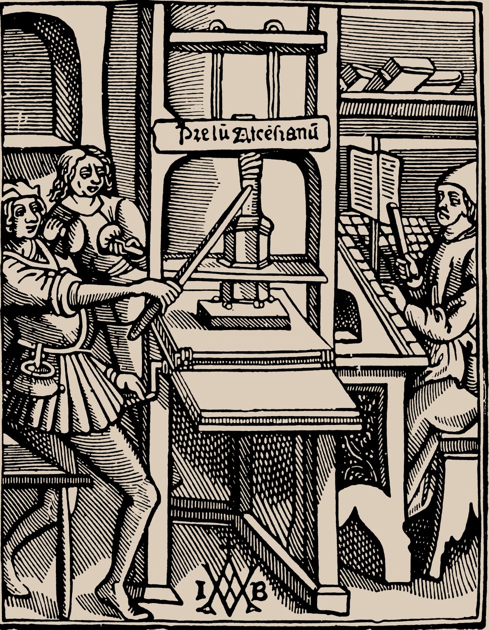 Prelum Ascensianum : dispositif de l