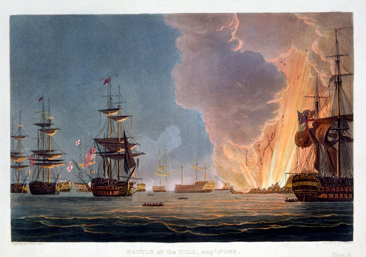 La bataille du Nil, 1er août 1798, 1816 - Bailey