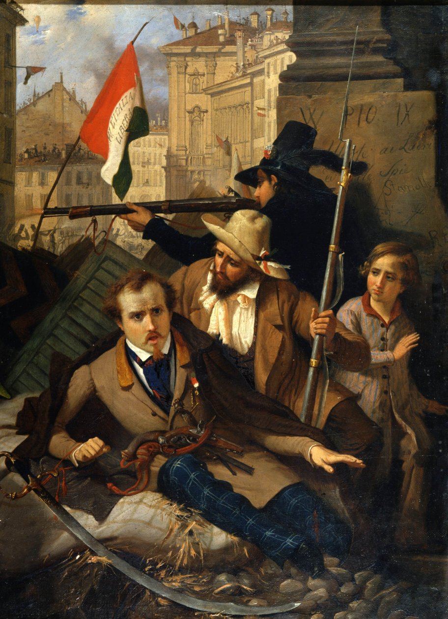 Risorgimento : Les Cinq Jours de Milan (18-22 mars 1848) - Baldassare Verazzi