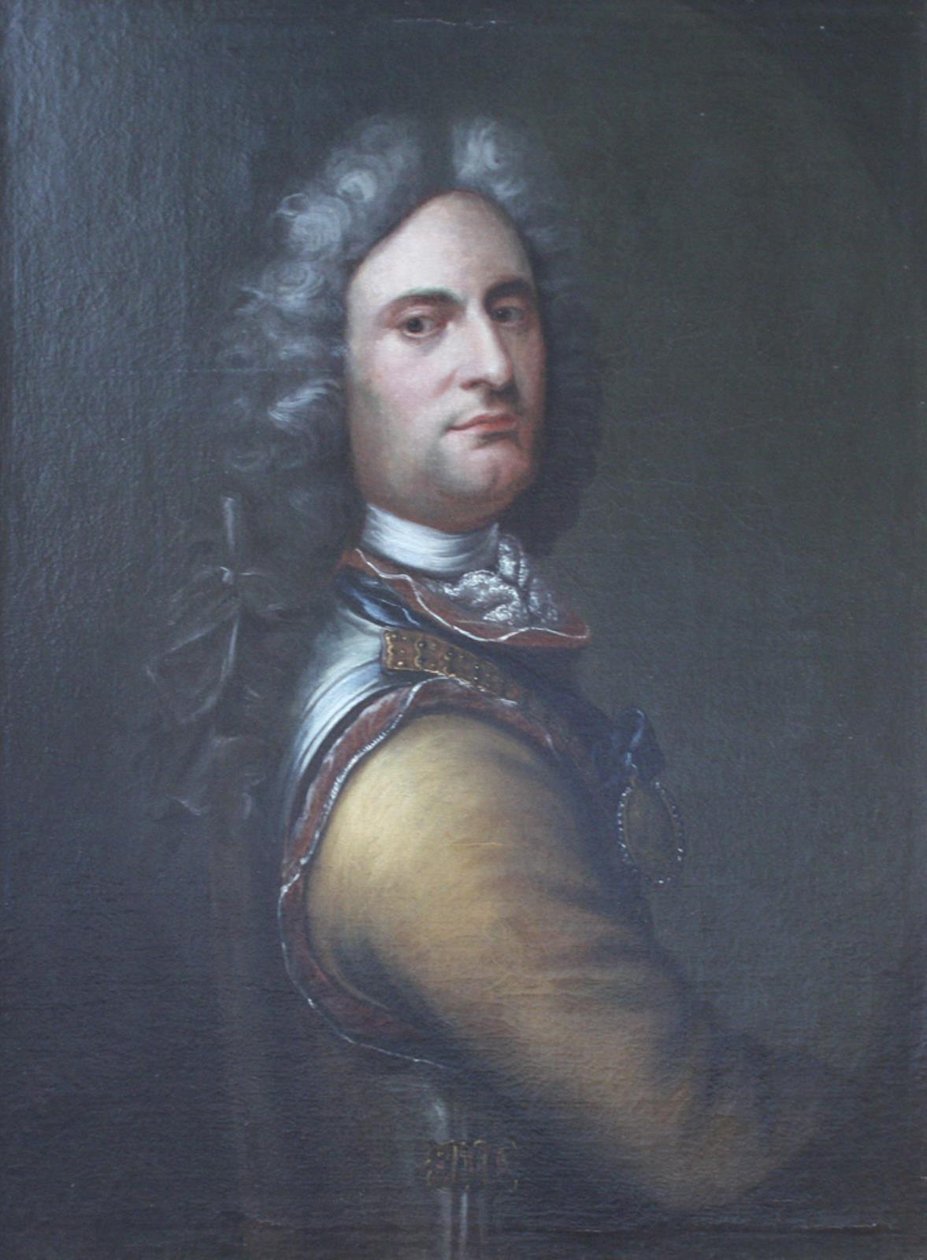Portrait de Peder Tordenskjold - Balthasar Denner