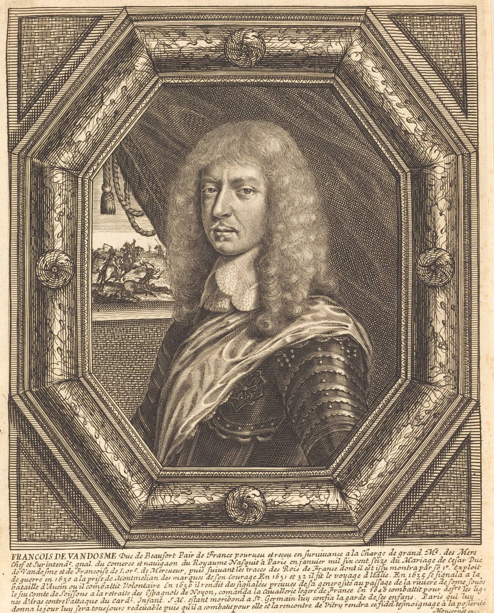 François de Vendôme, duc de Beaufort - Balthasar Moncornet