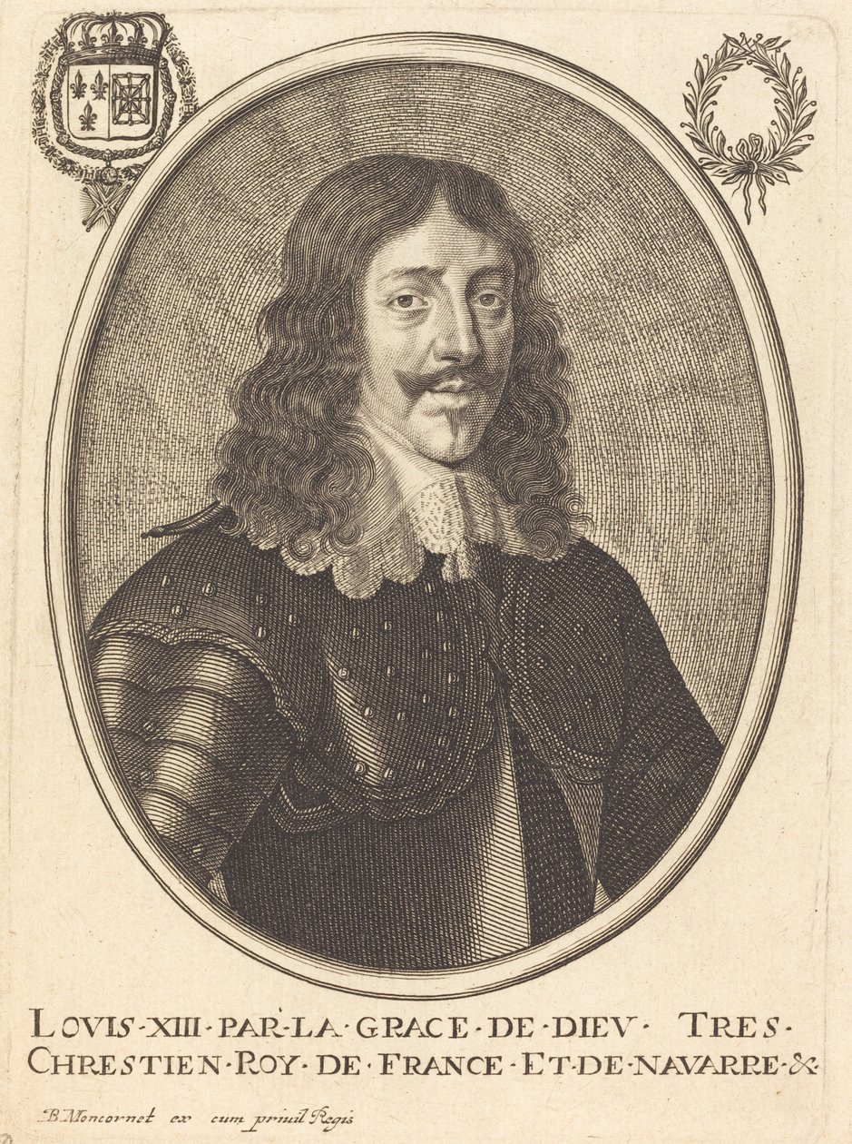 Louis XIII, roi de France - Balthasar Moncornet