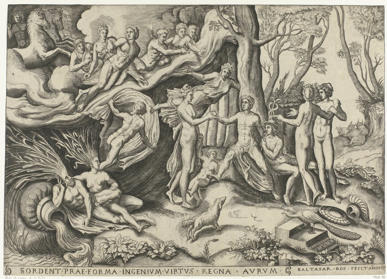Le Jugement de Paris - Balthazar van den Bos