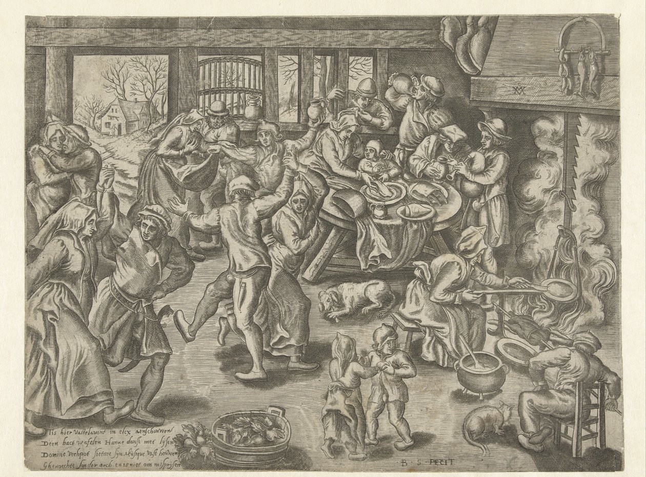 Vastenavond - Balthazar van den Bos