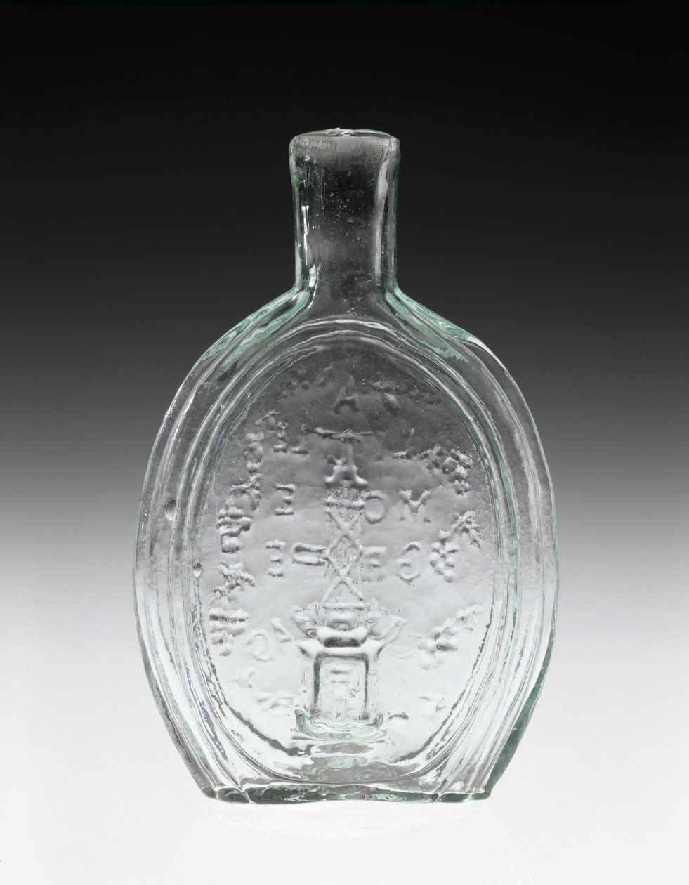 Flacon figuré, vers 1847 - Baltimore Glass Works