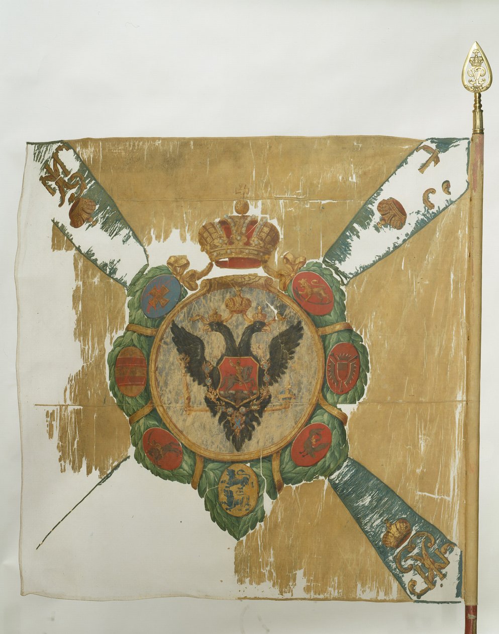Drapeau du régiment des gardes de vie Semenovsky, 1762 - Banners and Standards Flags