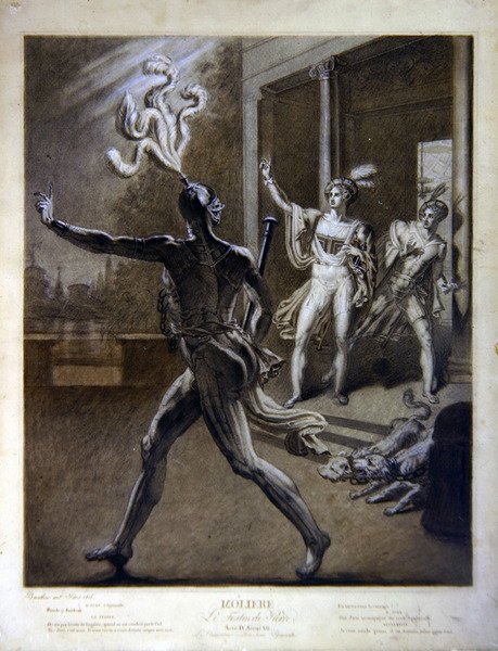 Don Juan et le Commandeur, illustration de l
