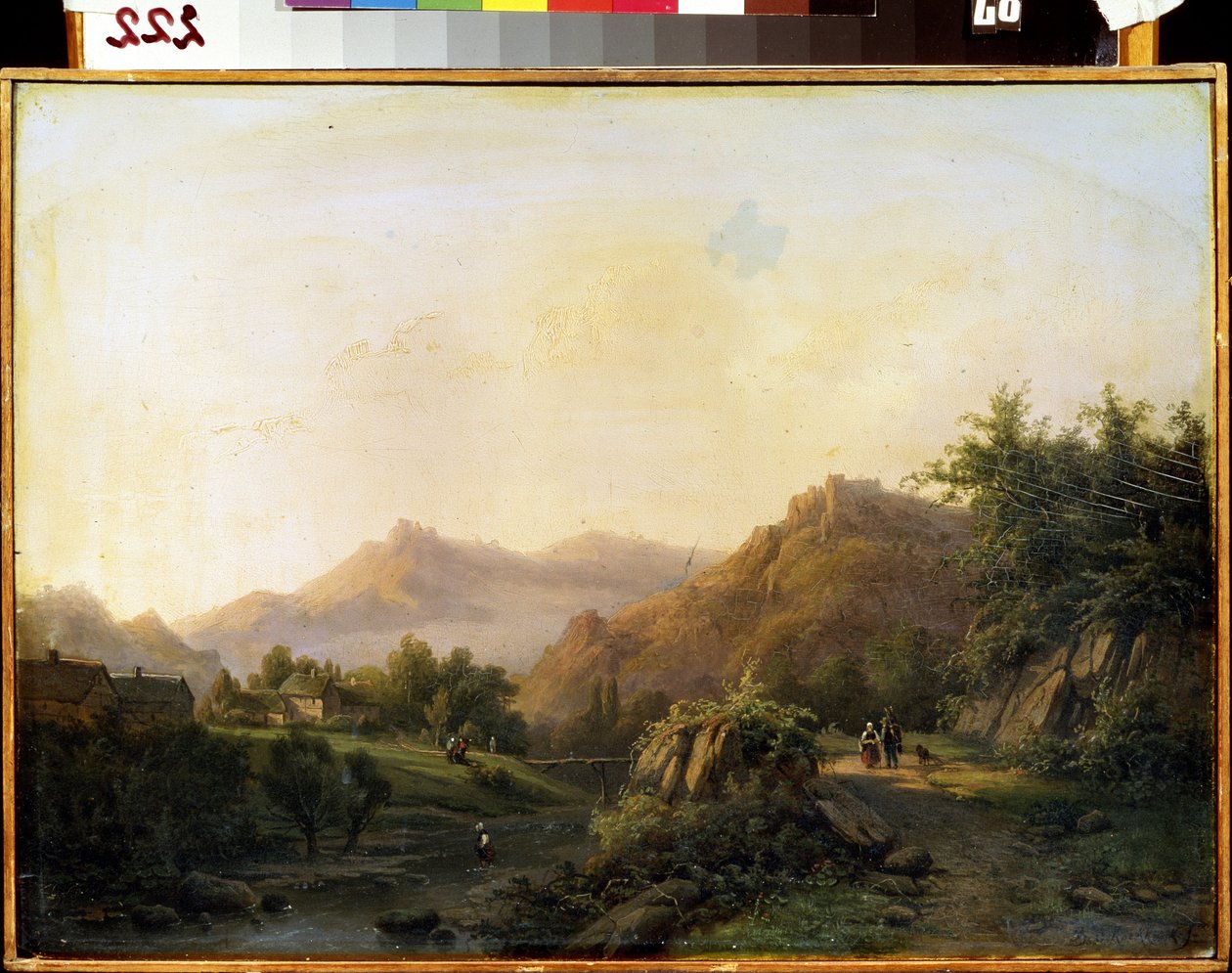 Paysage avec chemin - Barend Cornelis Koekkoek