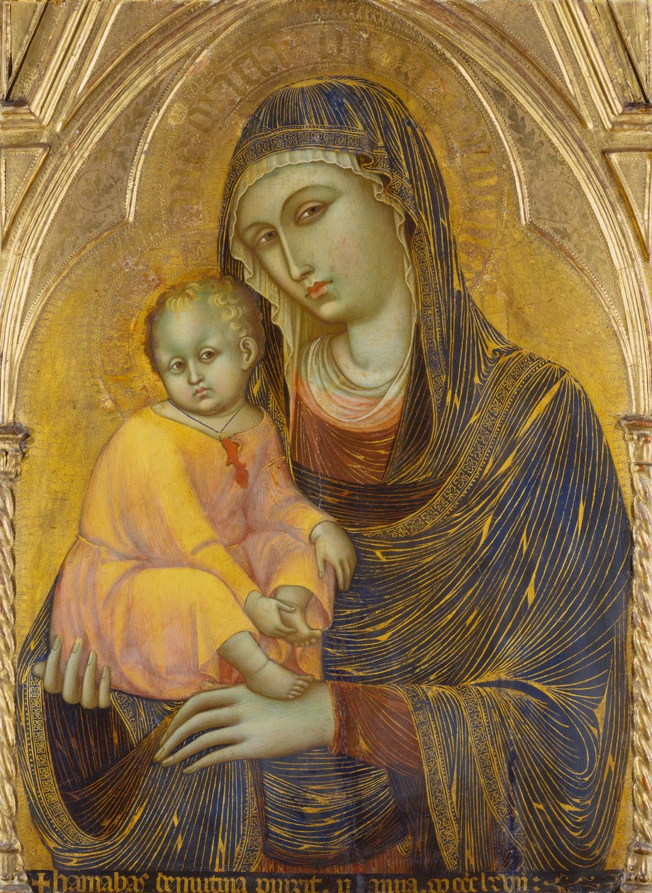 Madone et enfant - Barnaba da Modena