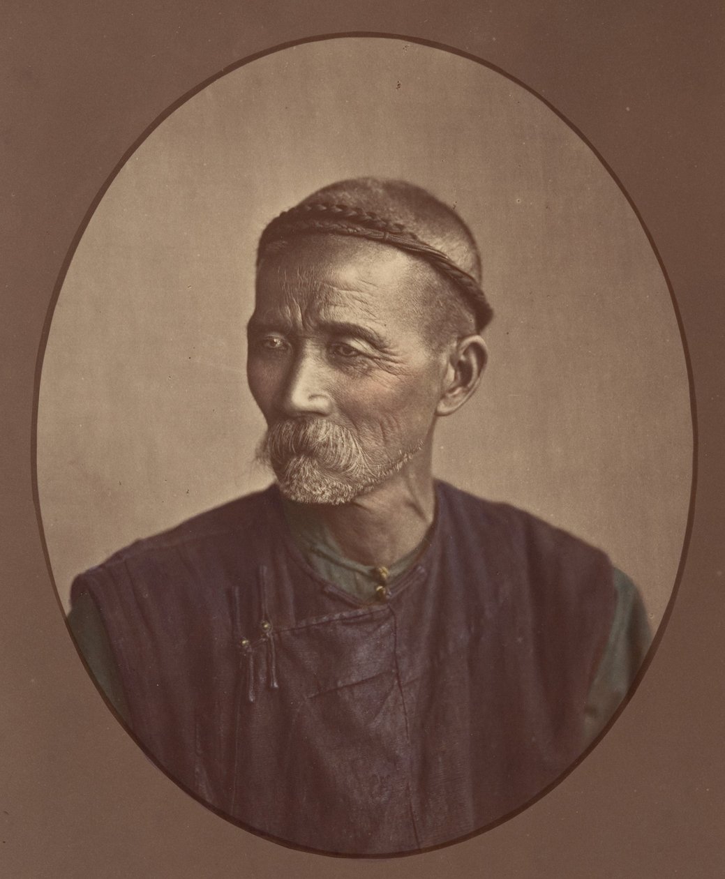 Vieux Chinois de Canton, années 1870 - Baron Raimund von Stillfried