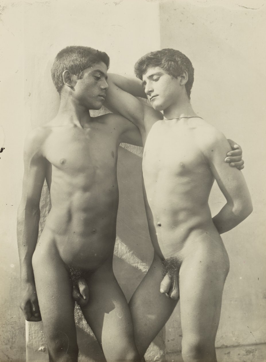 [Deux jeunes nus] - Baron Wilhelm von Gloeden