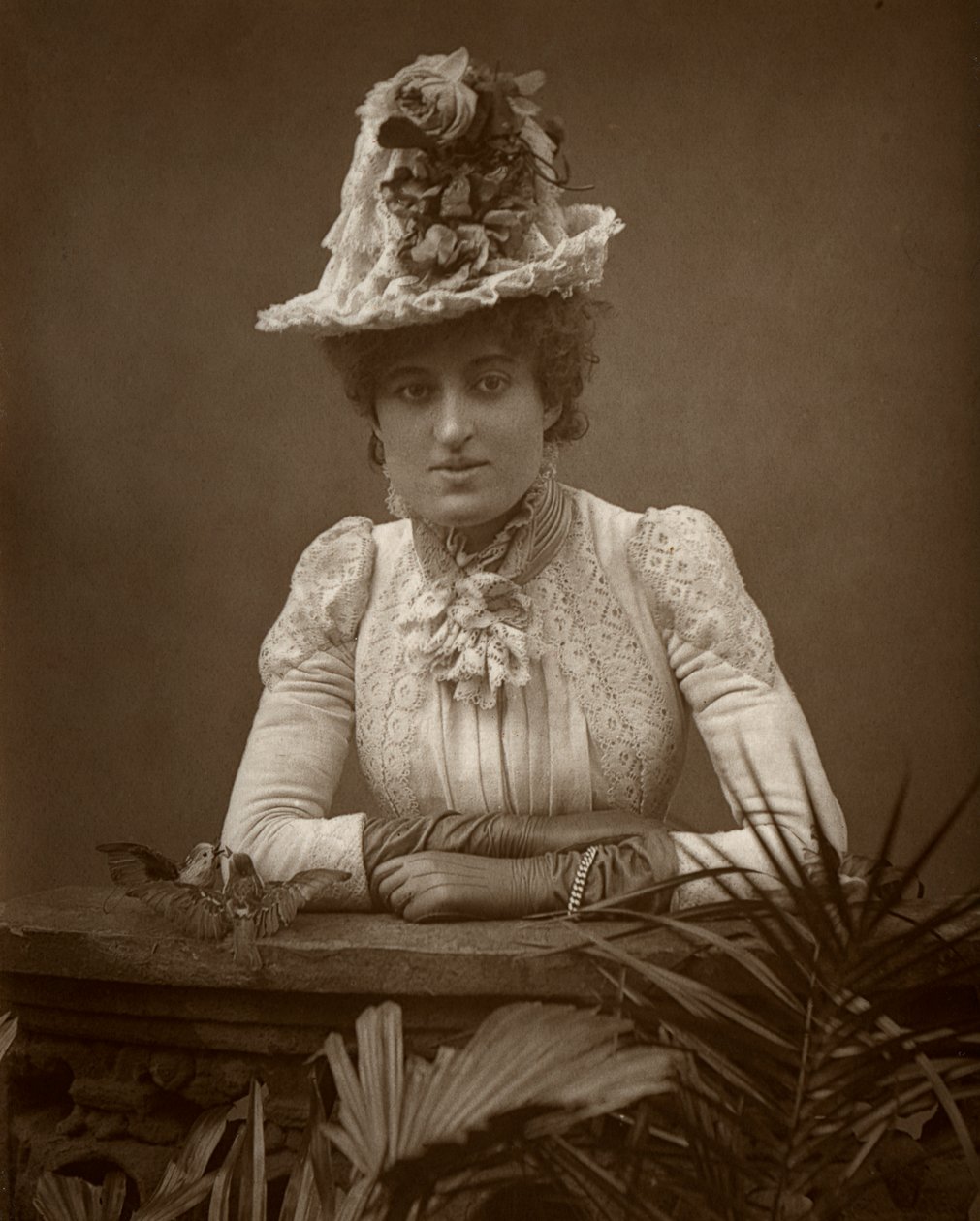 Actrice britannique Cissy Grahame dans Le Pickpocket, 1886 - Barraud
