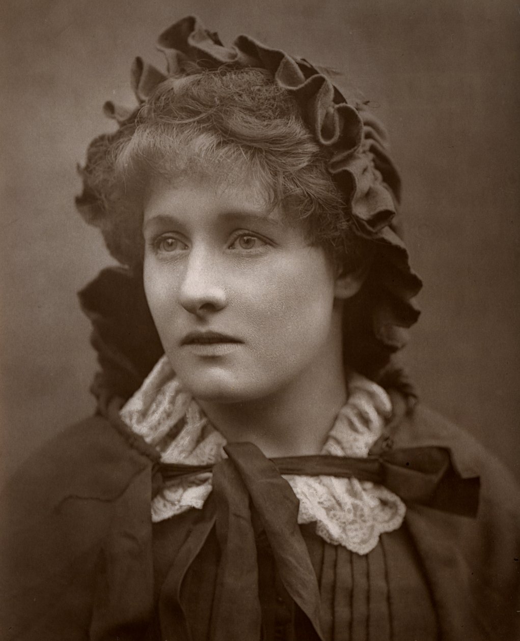 Actrice britannique Mary Rorke dans The Harbour Lights, 1886 - Barraud