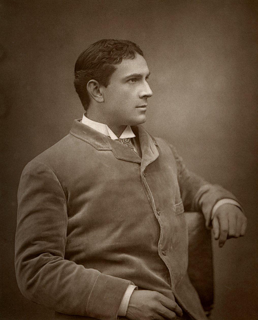 Maurice Barrymore, acteur britannique, 1886 - Barraud