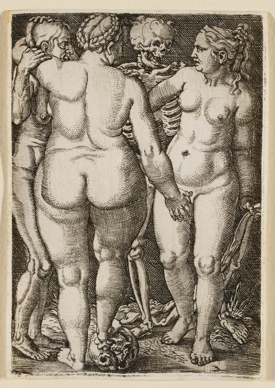 La Mort et les trois femmes nues - Barthel Beham