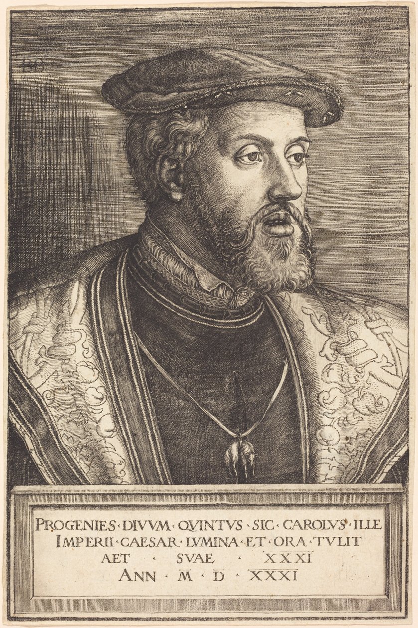Empereur Charles Quint - Barthel Beham