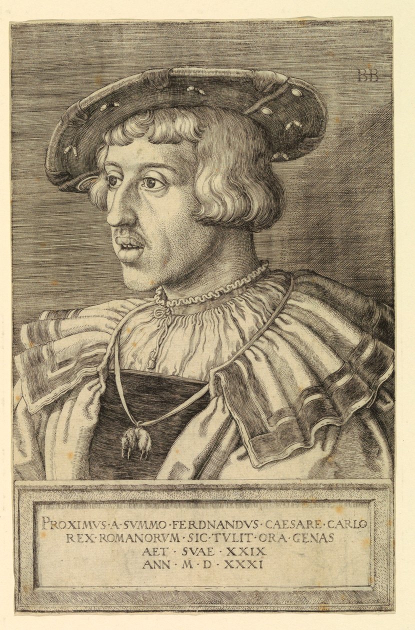 Ferdinand Ier, empereur du Saint-Empire romain germanique - Barthel Beham