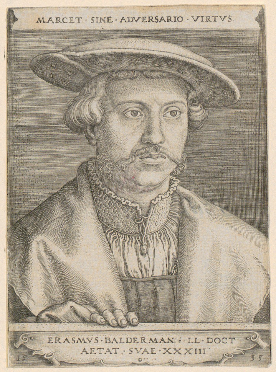 Portrait du docteur Erasmus Baldermann - Barthel Beham