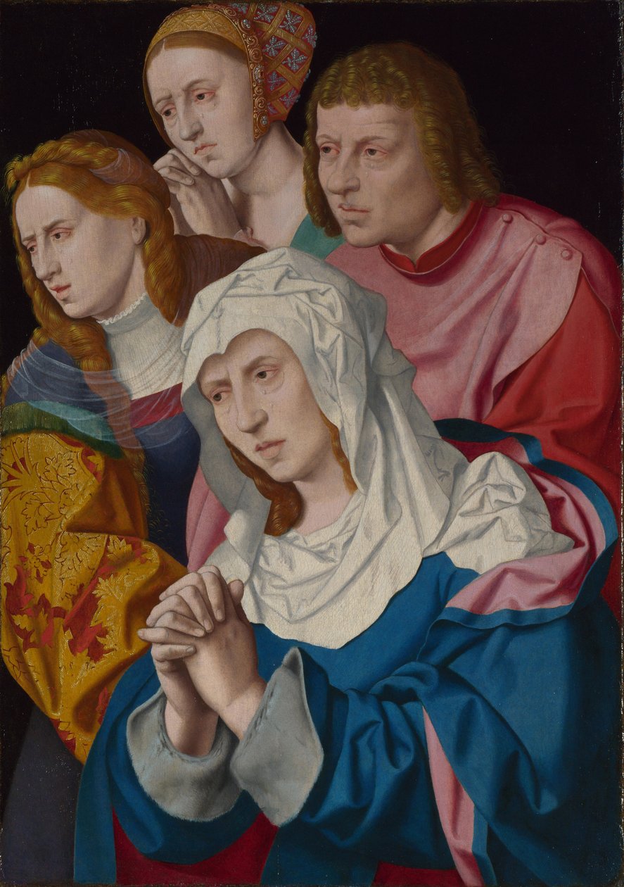 La Vierge, Saint Jean, Sainte Marie-Madeleine et une Sainte Femme, vers 1535 - Bartholomaeus Bruyn