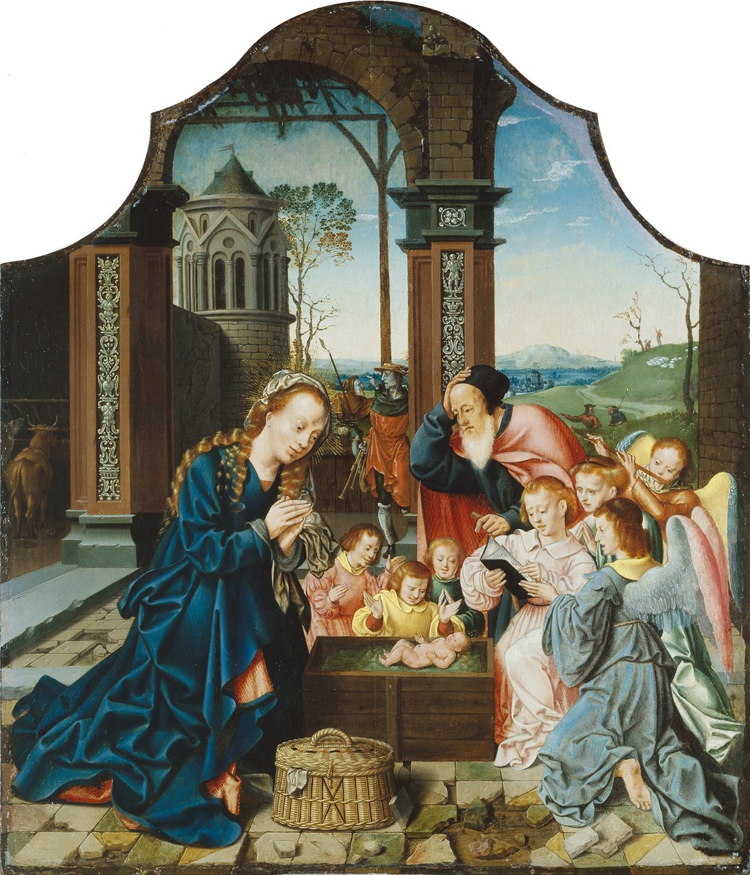 La Nativité - Bartholomaeus Bruyn the Elder
