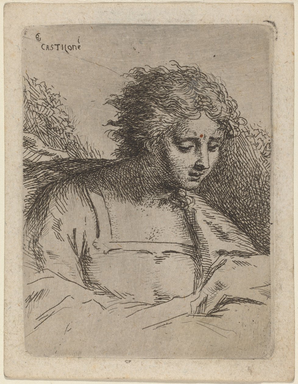 Figure en demi-longueur lisant - Bartholomäus Ignaz Weiss