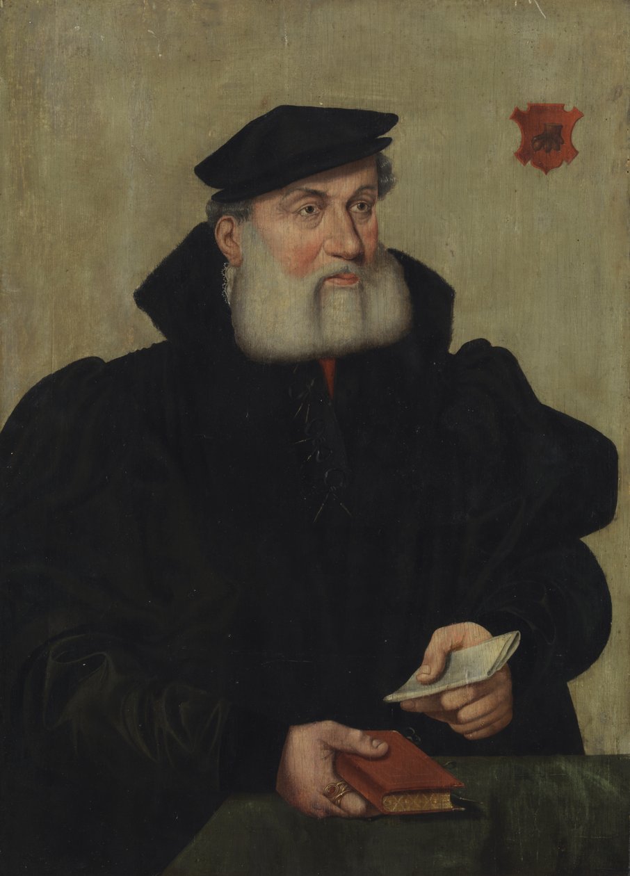 Portrait de Wilhelm Kannengieser, 1550 - Bartholomaus the Elder Bruyn