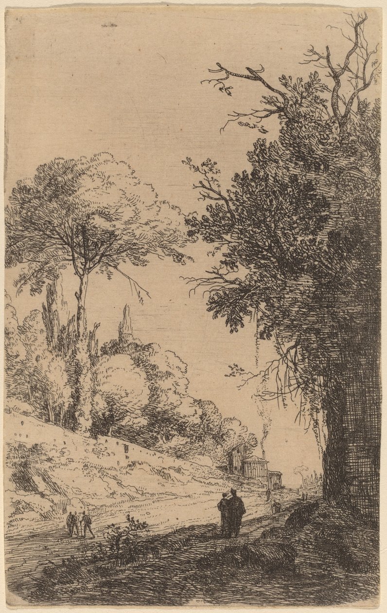Partie de la Via Flaminia - Bartholomeus Breenbergh