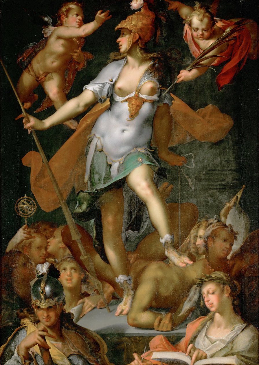 French : Minerva victorieuse de l