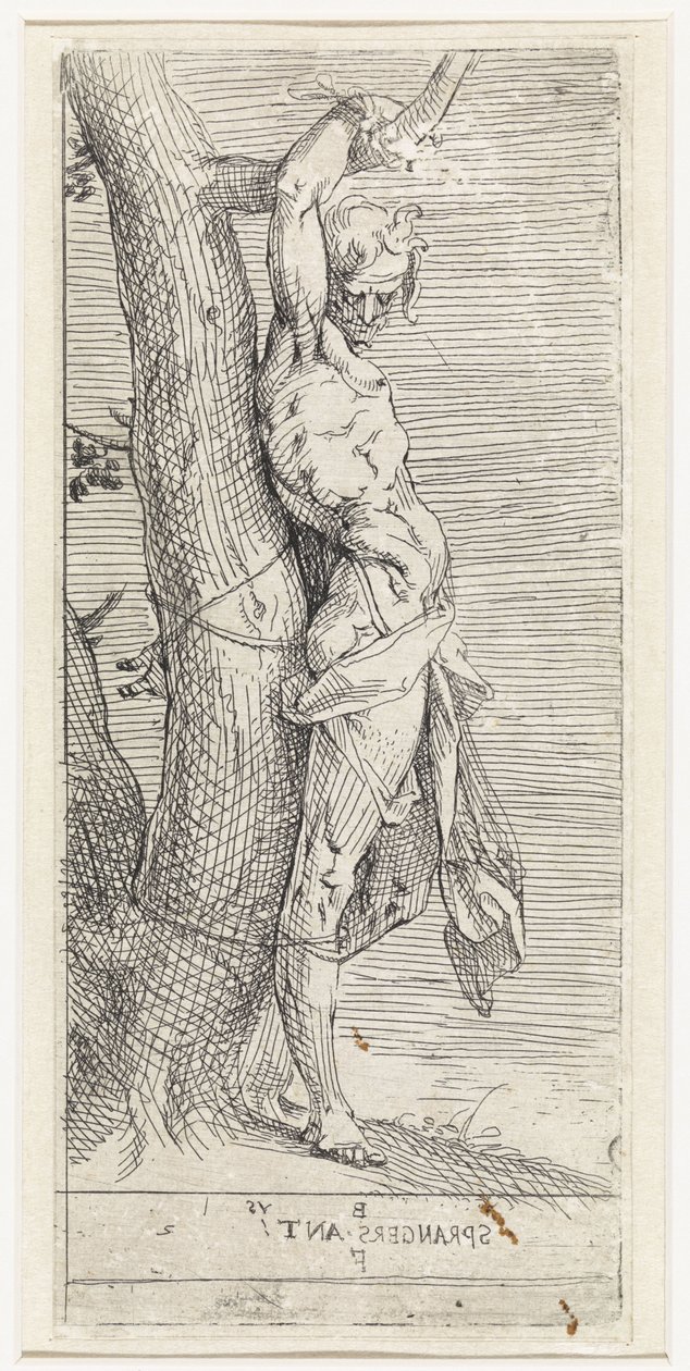 Martyr de Saint Sébastien - Bartholomeus Spranger