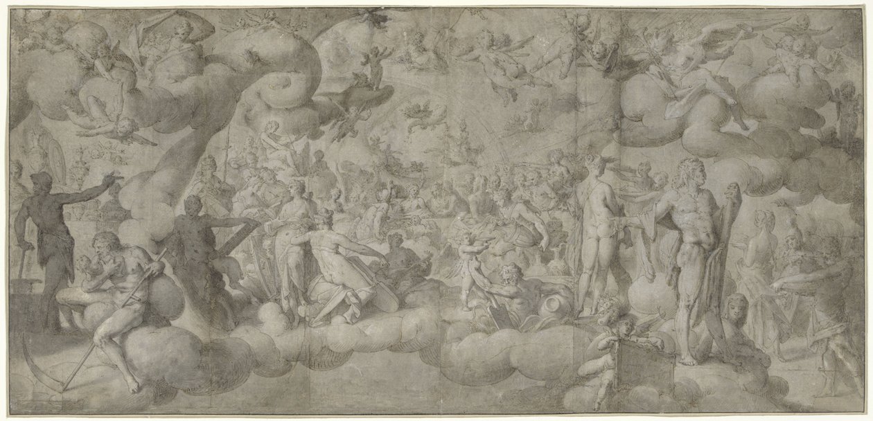 Le Mariage de Cupidon et Psyché - Bartholomeus Spranger