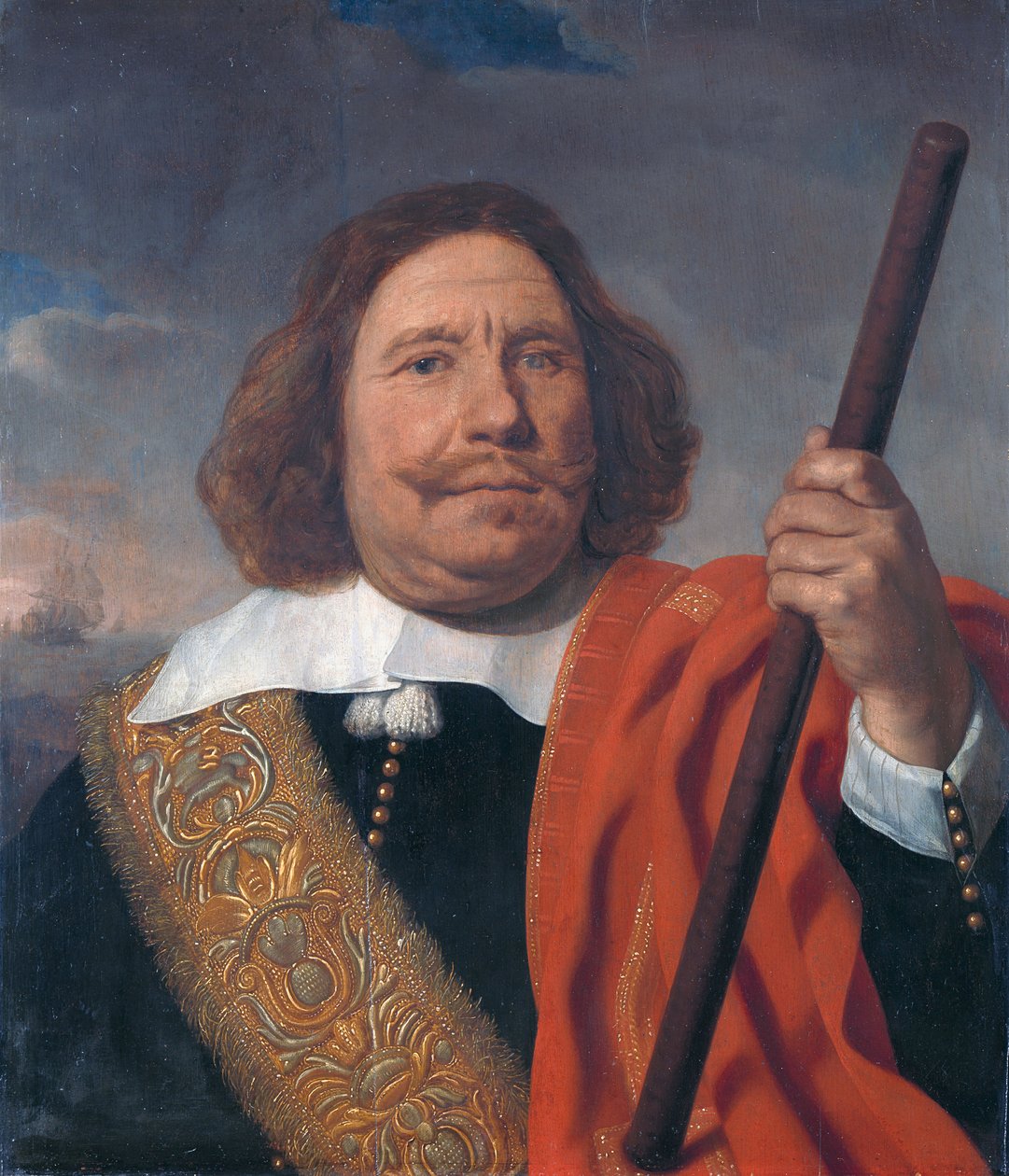 Néerlandais : Egbert Meeuwsz Cortenaer (1605-65), lieutenant-amiral de l