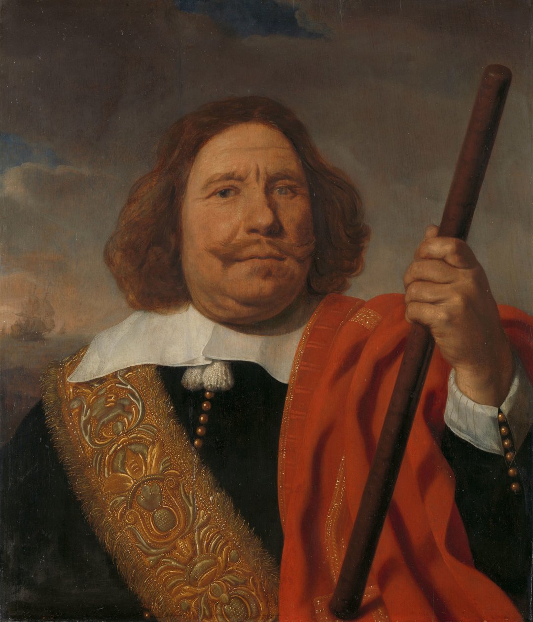 Egbert Meeuwsz Cortenaer (1605-65), vice-amiral, amirauté de la Meuse, Rotterdam - Bartholomeus van der Helst