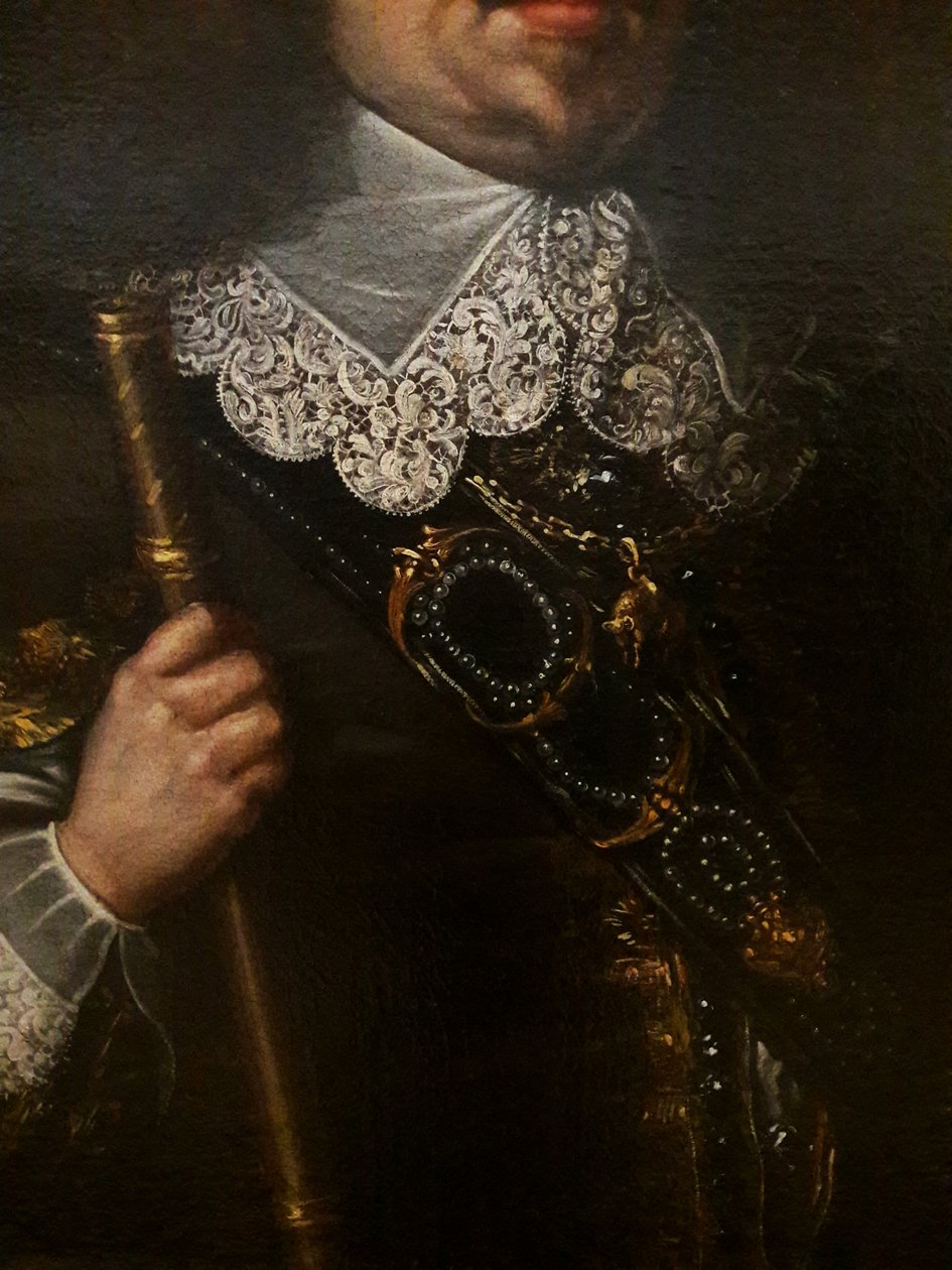 Portrait de Ladislaus IV Vasa (détail) - Bartlomiej Strobel