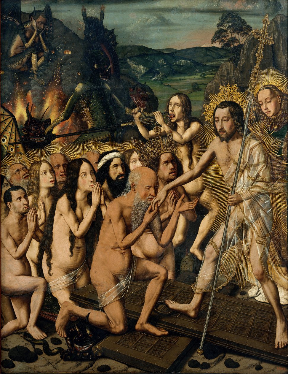 Descente du Christ dans les limbes - Bartolomé Bermejo