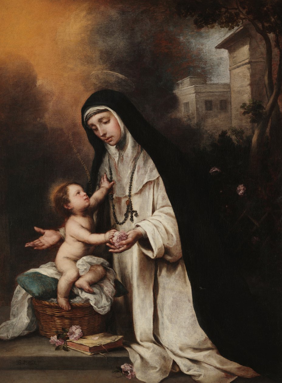 Santa Rosa de Lima - Bartolomé Esteban Murillo