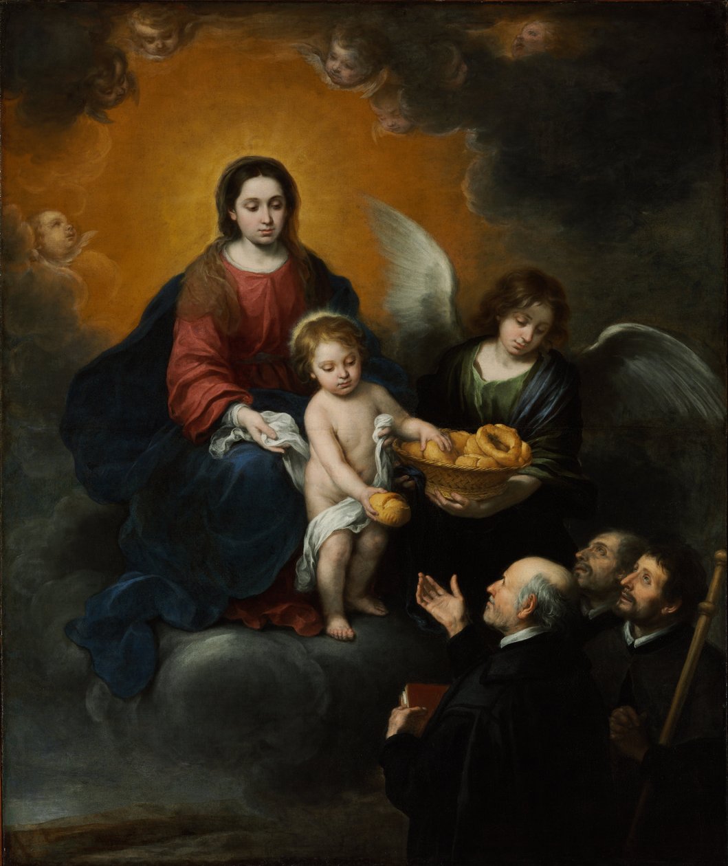 Le Christ distribuant du pain - Bartolomé Esteban Murillo